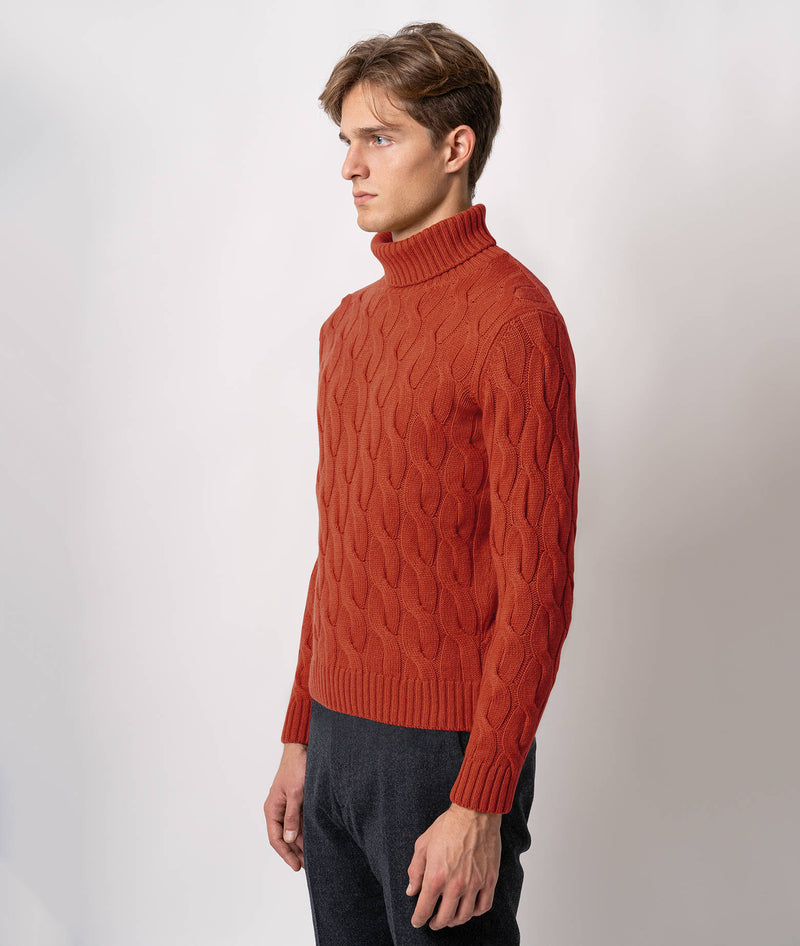 Maglione dolcevita in cashmere Lapponia