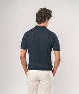 Polo in lino e cotone Saint Tropez