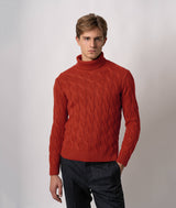 Maglione dolcevita in cashmere Lapponia