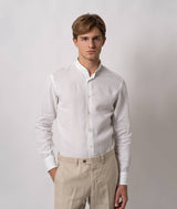 Camicia casual in lino Kensington