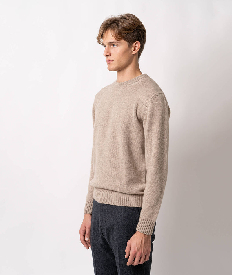 Maglione girocollo in cashmere Bergen