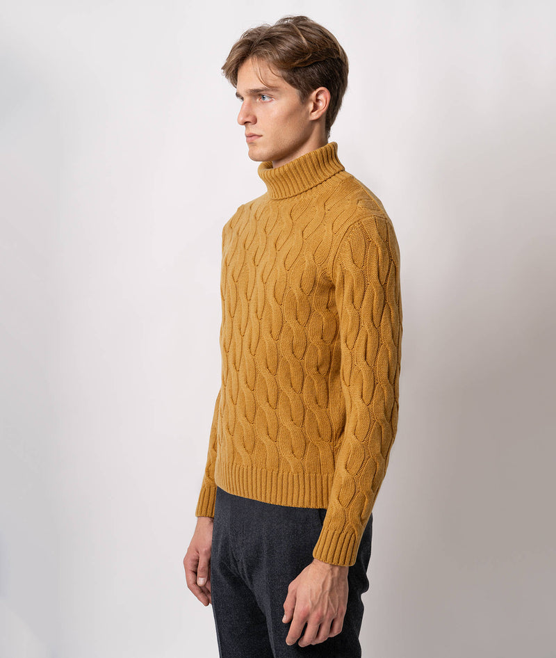 Maglione dolcevita in cashmere Lapponia