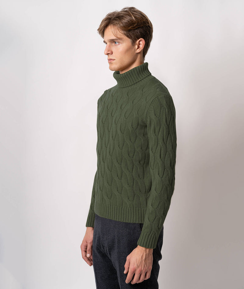 Maglione dolcevita in cashmere Lapponia