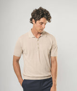 Polo in lino e cotone Saint Tropez